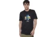 Body Action Regular Fit Mercerised Ανδρικό Κοντομάνικο T-Shirt Μαύρο