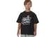 Body Action Heavy Jersey Graphic Παιδικό Κοντομάνικο T-Shirt Μαύρο