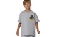 Body Action Graffiti Print Παιδικό Κοντομάνικο T-Shirt Γκρι