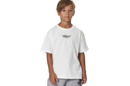 Body Action Heavy Jersey Graphic T-Shirt (054606 WHITE ALYSSUM-05A)