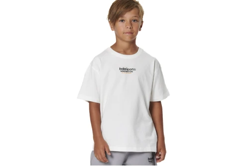 Body Action Heavy Jersey Graphic T-Shirt (054606 WHITE ALYSSUM-05A)