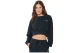 Body Action Cropped Μπλούζα Με Λαιμόκοψη Γυναικεία (061621 BLACK-01)