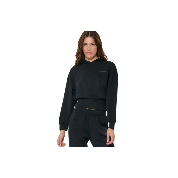 Body Action Crop Modal Hoodie Γυναικείο (061622 BLACK-01)