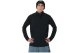 Body Action Waffle Μπλούζα Με Φερμουάρ Ανδρική (063612 BLACK-01)