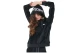 Body Action Velour Hoodie Ζακέτα Βελουτέ Γυναικεία (071622 BLACK-01)