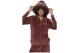 Body Action Velour Hoodie Ζακέτα Βελουτέ Γυναικεία (071622 BURGUNDY BROWN-06)