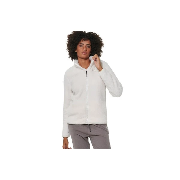 Body Action Fluffy Ζακέτα Fleece Γυναικεία (071624 ARCTIC WOLF ECRU-05A)