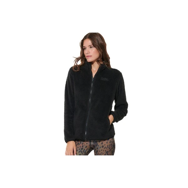 Body Action Fluffy Ζακέτα Fleece Γυναικεία (071624 BLACK-01)