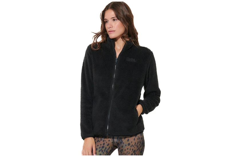 Body Action Fluffy Ζακέτα Fleece Γυναικεία (071624 BLACK-01)