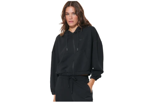 Body Action Womens Modial Crop Jacket (071632 BLACK-01)