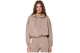 Body Action Womens Modial Crop Jacket (071632 MOCHA MERINGUE-05E)