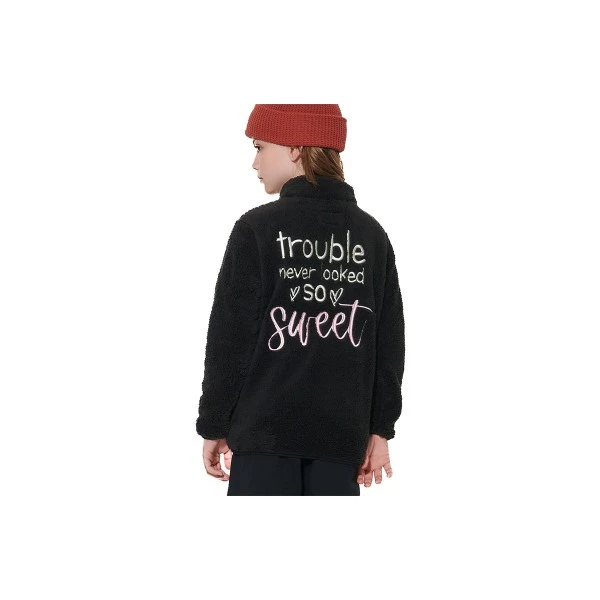 Body Action Fluffy Ζακέτα Sherpa (072606 BLACK-01)