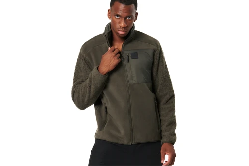 Body Action Ζακέτα Sherpa Ανδρική (073531 KHAKI-07E)