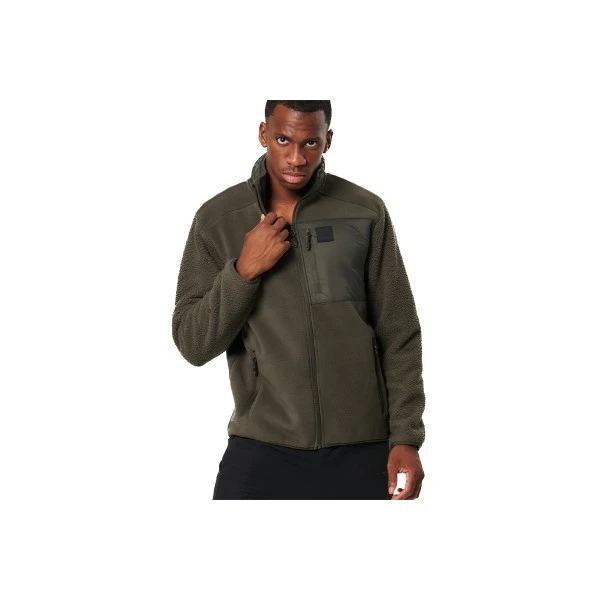 Body Action Ζακέτα Sherpa Ανδρική (073531 KHAKI-07E)