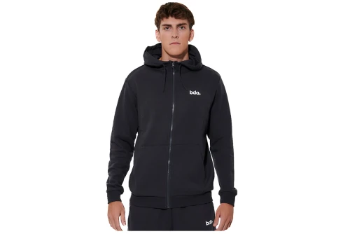 Body Action Fleece Ζακέτα Βαμβακερή Ανδρική (073620 EBONY BLUE-04E)