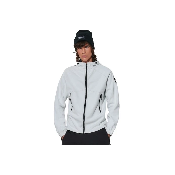 Body Action Μπουφάν Softshell Ανδρικό (073624 WHITE OFF-05A)