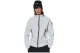 Body Action Softshell Ανδρικό Μπουφάν με Κουκούλα Λευκό
