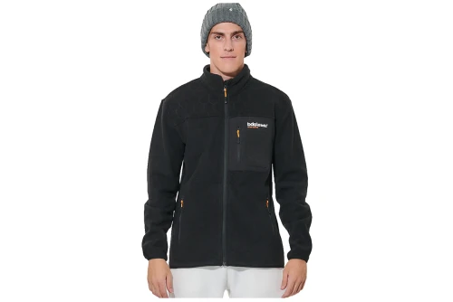 Body Action Polar Ζακέτα Fleece Ανδρική (073626 BLACK-01)