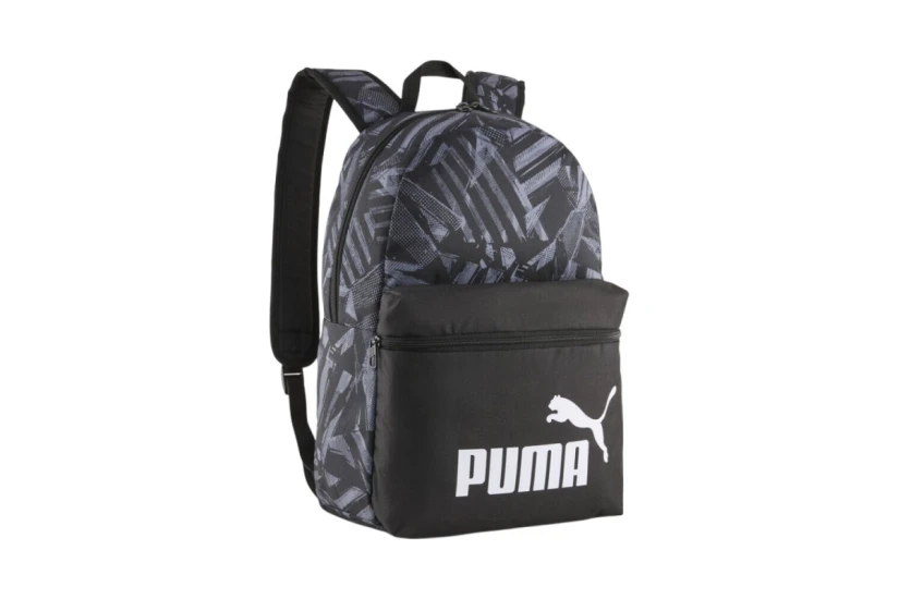 Puma Phase AOP Backpack Καφέ, Μαύρο, Χρυσό 22L