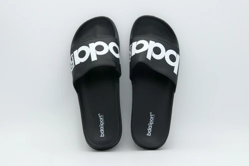 Body Action Summer Slides Παντόφλες (093302 BLACK-01)