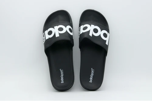 Body Action Summer Slides Παντόφλες (093302 BLACK-01)