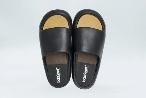 Body Action Summer Slides Παντόφλες (093610 BLACK-01)