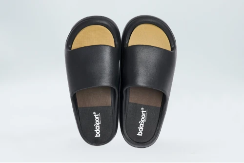 Body Action Summer Slides Παντόφλες (093610 BLACK-01)
