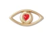 Crocs Jibbitz Heart Eye Καρφίτσα για Crocs