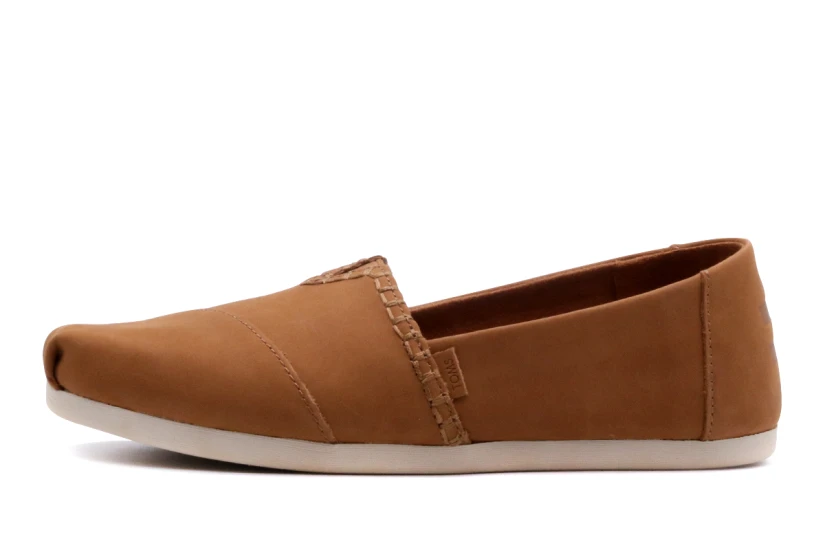 Toms Alpargata Γυναικείες Εσπαντρίγιες Καφέ & Μπεζ