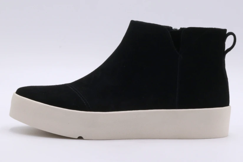 Toms Verona Mid Γυναικεία Μποτάκια Μαύρα, Λευκά