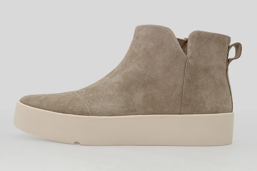 Toms Verona Mid Γυναικεία Μποτάκια Μπεζ, Εκρού