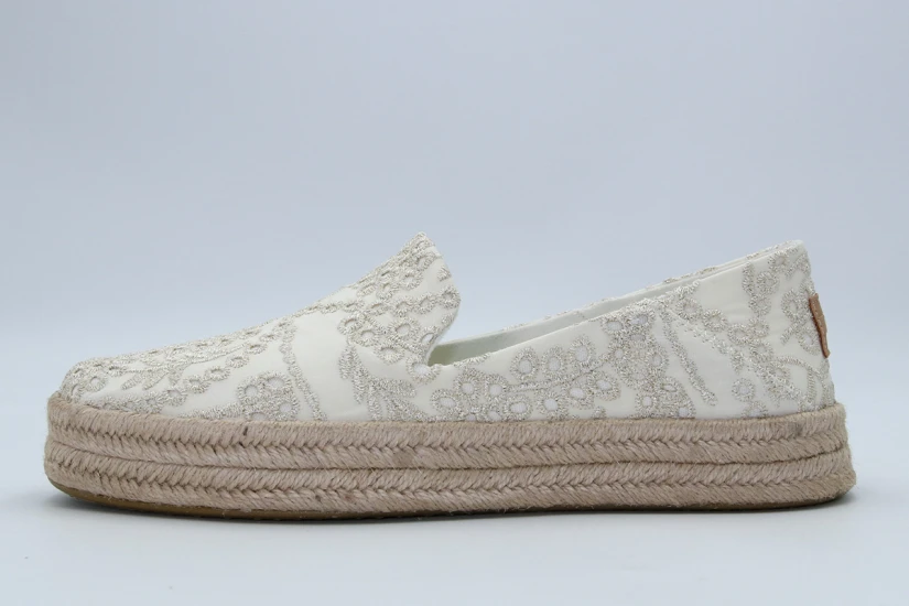 Toms Carolina Γυναικείες Εσπαντρίγιες Εκρού, Χρυσές, Μπεζ