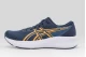 ASICS Patriot 14 Ανδρικά Αθλητικά Παπούτσια για Τρέξιμο Μπλε Σκούρο, Κίτρινα, Λευκά