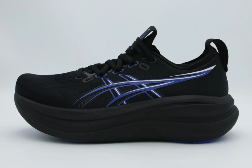 ASICS Gel-Nimbus 28 Ανδρικά Αθλητικά Παπούτσια για Τρέξιμο Μαύρα, Μπλε, Λευκά