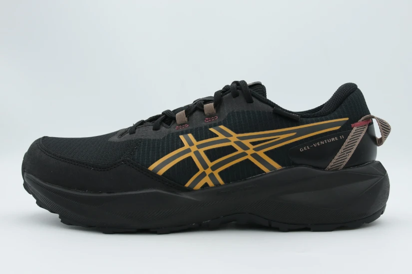 ASICS Gel-Venture 11 Waterproof Ανδρικά Αθλητικά Παπούτσια Trail Running Μαύρα, Πορτοκαλί