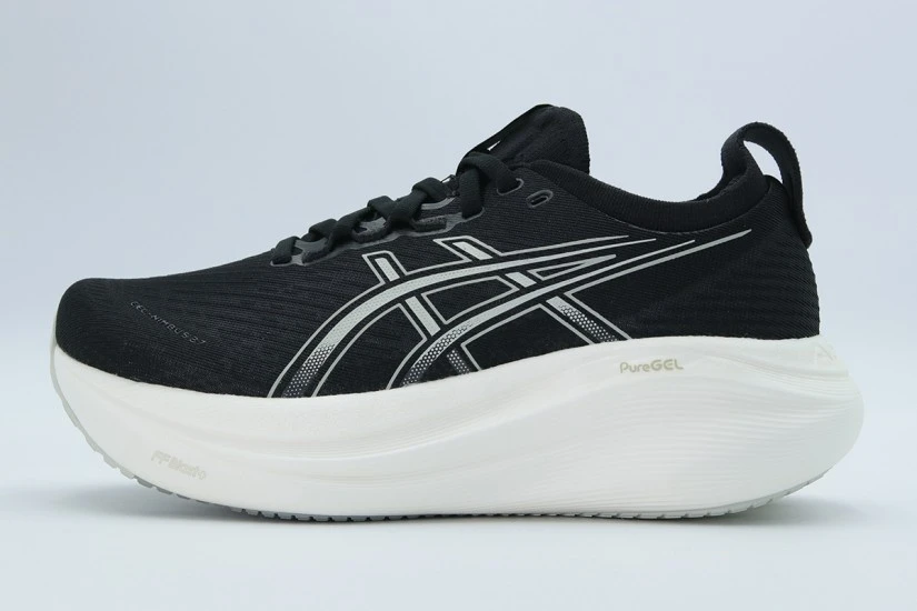 ASICS Gel-Nimbus 27 Αθλητικά Παπούτσια για Τρέξιμο Μαύρα, Λευκά