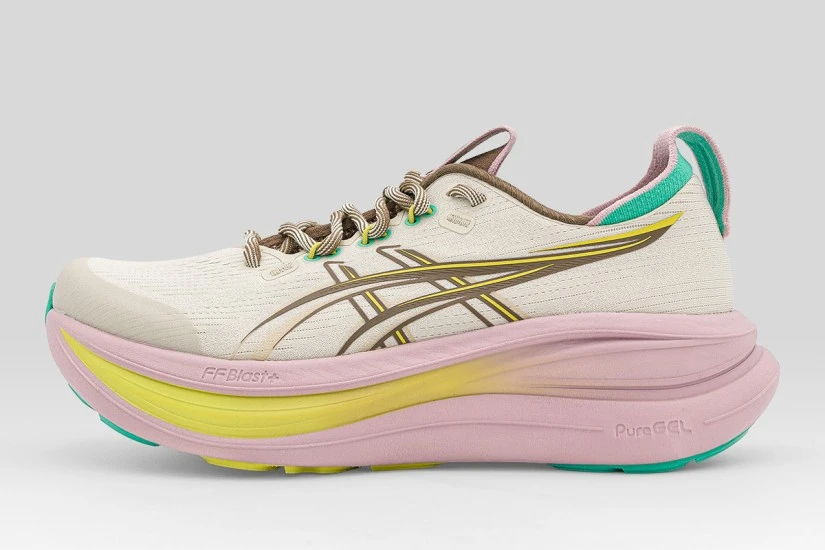 ASICS Gel-Nimbus 28 Αθλητικά Παπούτσια Trail Running Μπεζ, Ροζ, Καφέ, Διάφορα Χρώματα