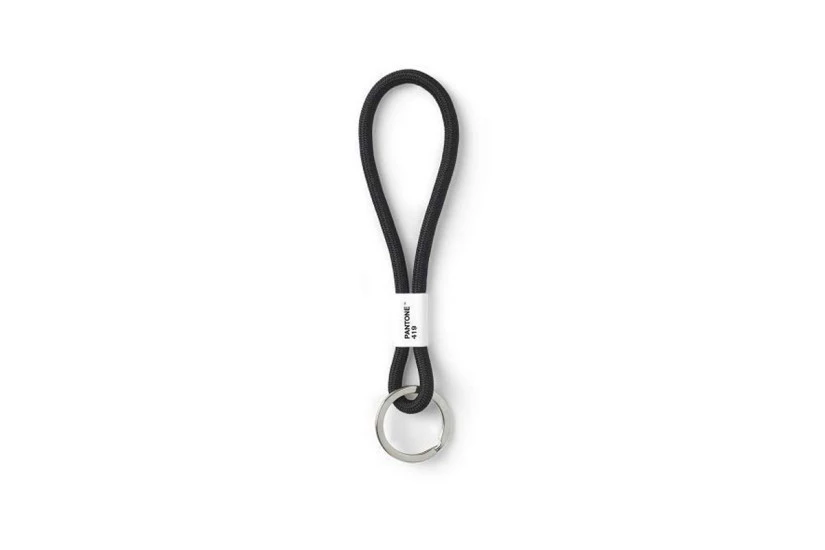Pantone Key Chain Short Μπρελόκ Μαύρο