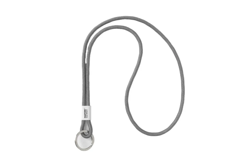 Pantone Key Chain Long Μπρελόκ Γκρι