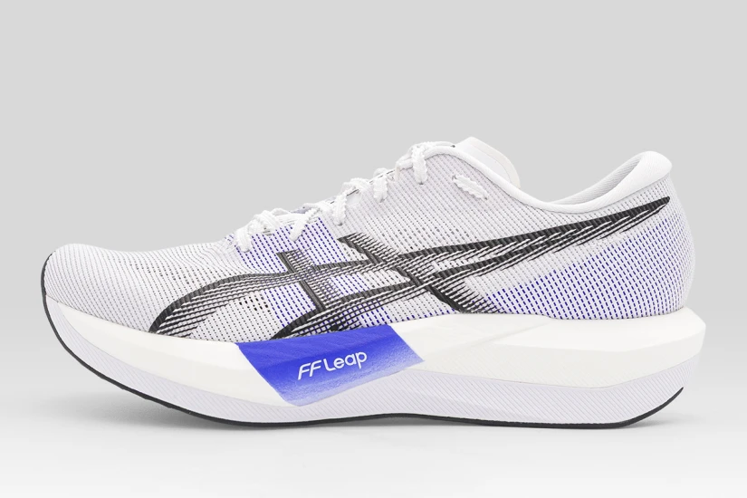 ASICS Magic Speed 5 Ανδρικά Αθλητικά Παπούτσια για Τρέξιμο Λευκά, Μαύρα, Μωβ