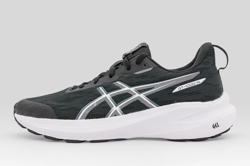 ASICS GT-1000 14 Αθλητικά Παπούτσια για Τρέξιμο Μαύρα, Γκρι, Λευκά