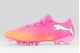 Puma Future 9 Match Fusion FG-AG Ανδρικά Ποδοσφαιρικά Παπούτσια με Τάπες Ροζ, Πορτοκαλί