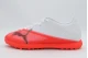 Puma Ultra 7 Play TT Ανδρικά Ποδοσφαιρικά Παπούτσια για Σχάρα Λευκά, Κοραλλί
