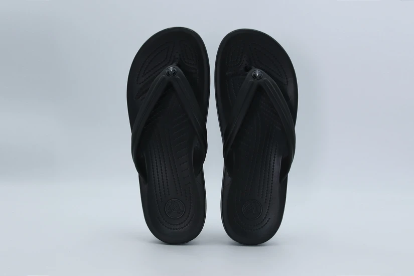 Crocs Crocband Flip Ανδρικές Σαγιονάρες Μαύρες