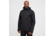 Jack Wolfskin Taubenberg 3 In 1 Ανδρικό Αδιάβροχο Μπουφάν Μαύρο