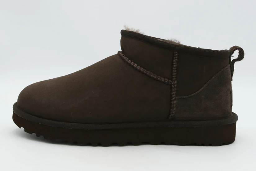 Ugg Classic Ultra Mini Γυναικεία Μποτάκια Καφέ