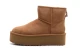 Ugg Classic Mini Platform Γυναικεία Μποτάκια Καφέ