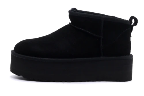Ugg Classic Ultra Mini Platform Μποτάκια Μόδας (1135092 BLK)