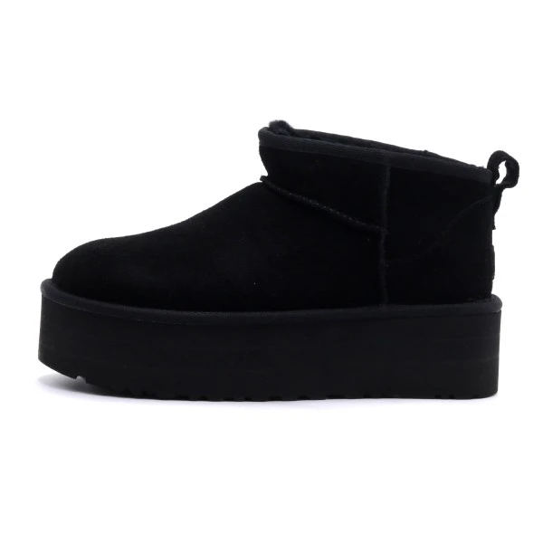 Ugg Classic Ultra Mini Platform Μποτάκια Μόδας (1135092 BLK)