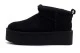 Ugg Classic Ultra Mini Platform Γυναικεία Μποτάκια Μαύρα